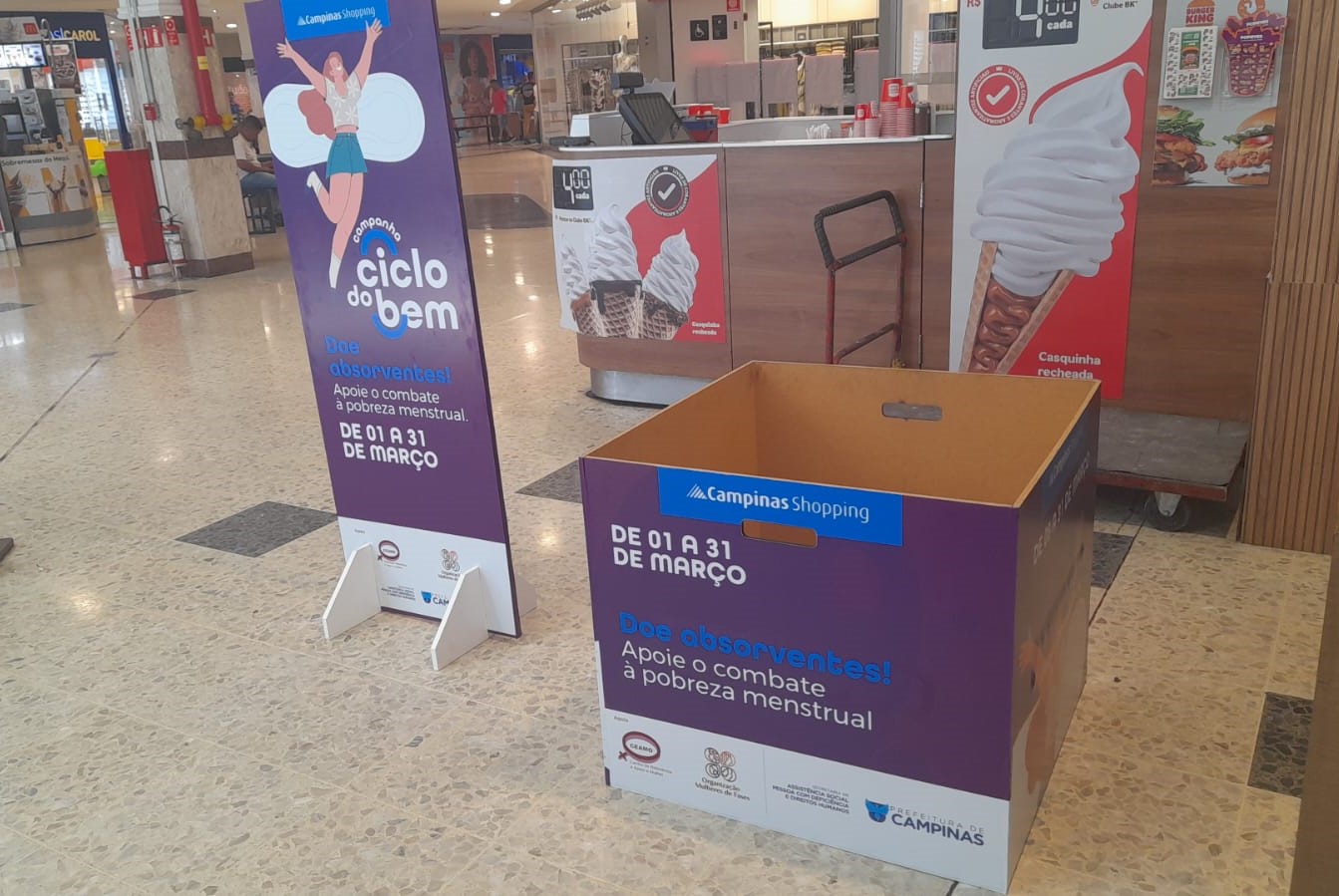 Campinas Shopping promove a Campanha ‘Ciclo do Bem’ em homenagem ao Mês da Mulher