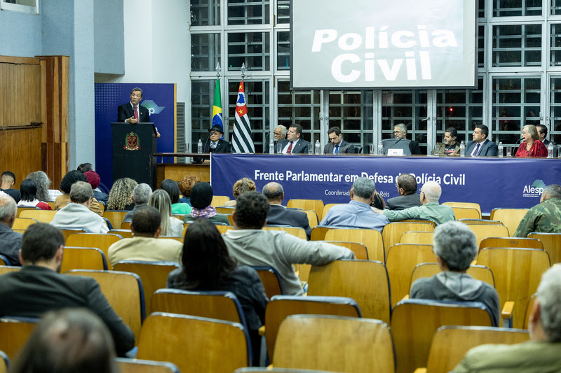 Frente Parlamentar em Defesa da Polícia Civil é lançada na Alesp