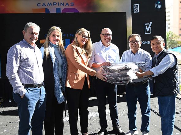 Campanha do Agasalho em Campinas recebe doação de mil cobertores do Higa Atacado