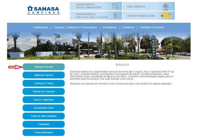 Recadastramento do benefício tarifário da Sanasa já pode ser feito on-line