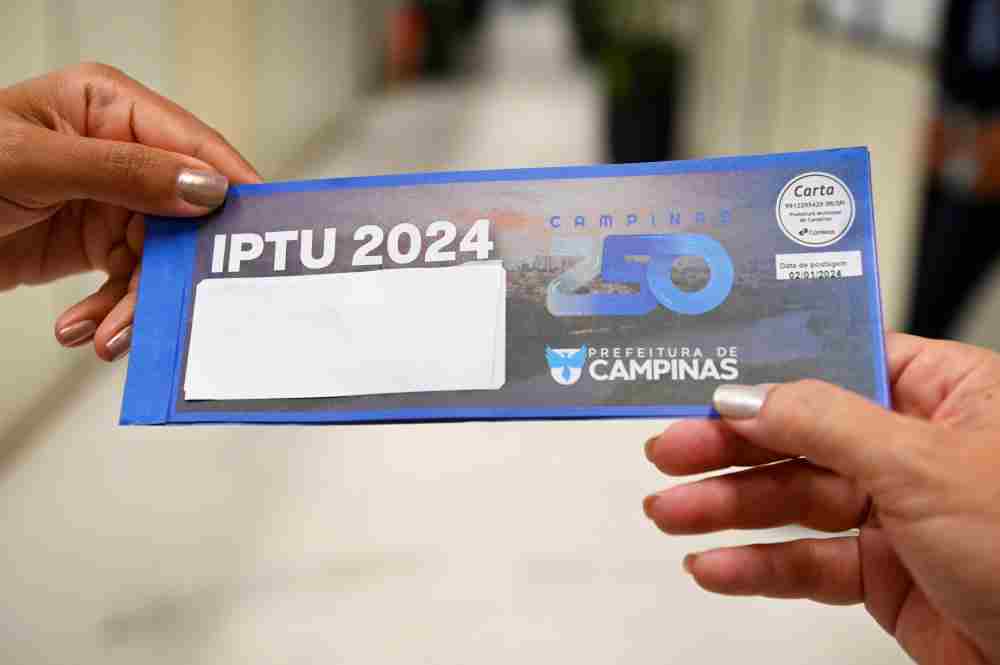 Segunda via do IPTU 2024 está disponível no portal da Prefeitura de Campinas