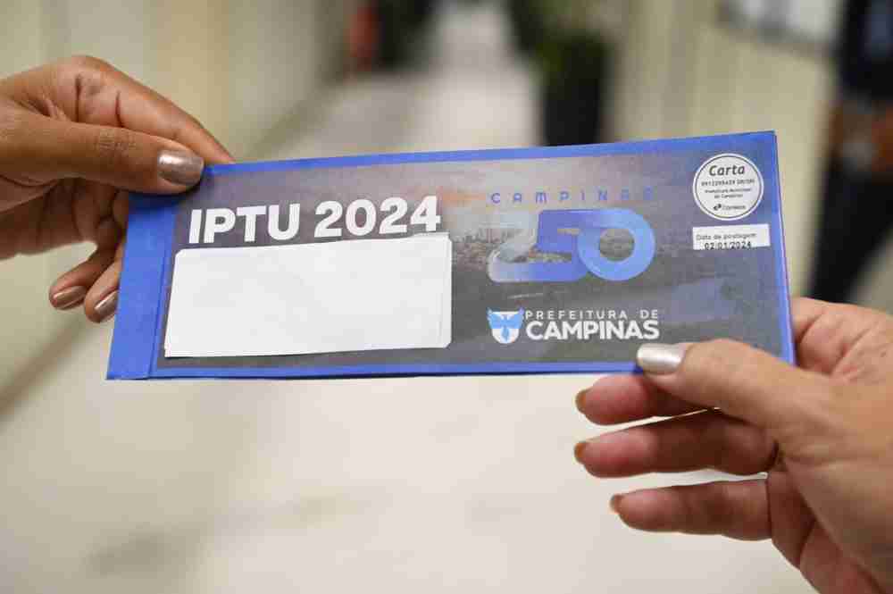 Prefeitura de Campinas inicia distribuição de carnês de IPTU 2024