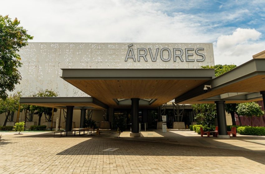 Parque Dom Pedro Entrada das Arvores Divulgacao