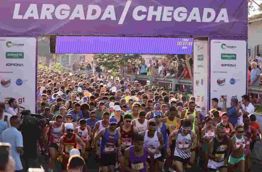 Corrida Integracao acontece em 29 de setembro Divulgacao