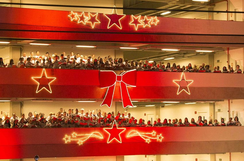 Mackenzie cantata de Natal Divulgacao