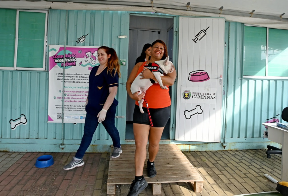 Consultório Veterinário Móvel chega a nova região de Campinas na próxima segunda-feira
