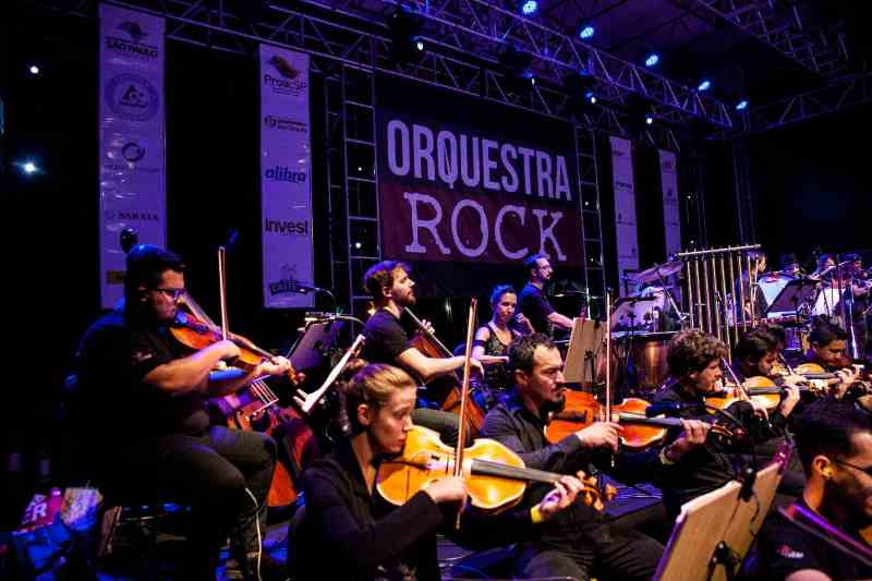 Orquestra Rock faz tributo ao Queen Divulgacao