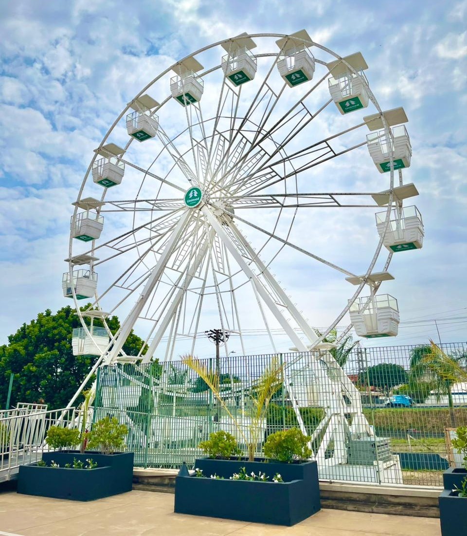 Roda-Gigante é atração para toda a família no Mês das Crianças, em shopping de Campinas