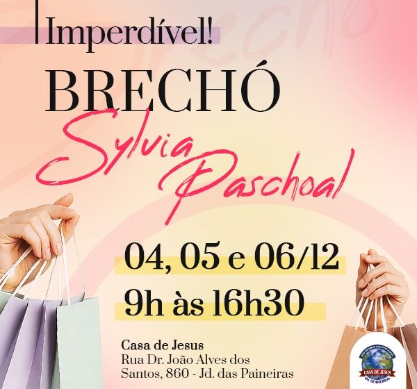 Brecho Sylvia Paschoal dezembro 2025