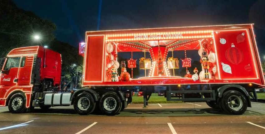 Caminhao da Caravana de Natal 2025 Credito @juniordiasf