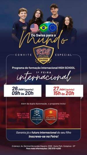 Feira internacional do Colegio RDS e aberta ao publico Divulgacao
