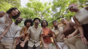 Anelo na Escola leva trilha antirracista a 16 mil alunos e lança música autoral 1 Musicos da banda PretasPretos Foto Claudio Alvim