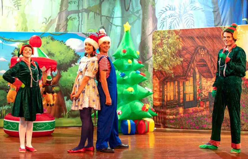 Peca inspirada em cenario de Natal Foto Vitor Cecchino