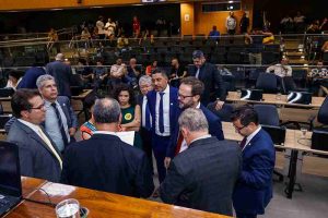 Vereadores durante sessao na Camara de Campinas Divulgacao CMC