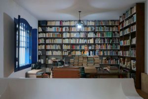 Espaco abriga biblioteca Foto Firmino Piton PMC