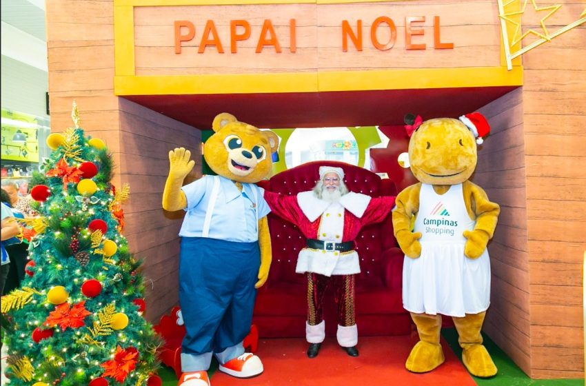 Papai Noel Campinas Shopping