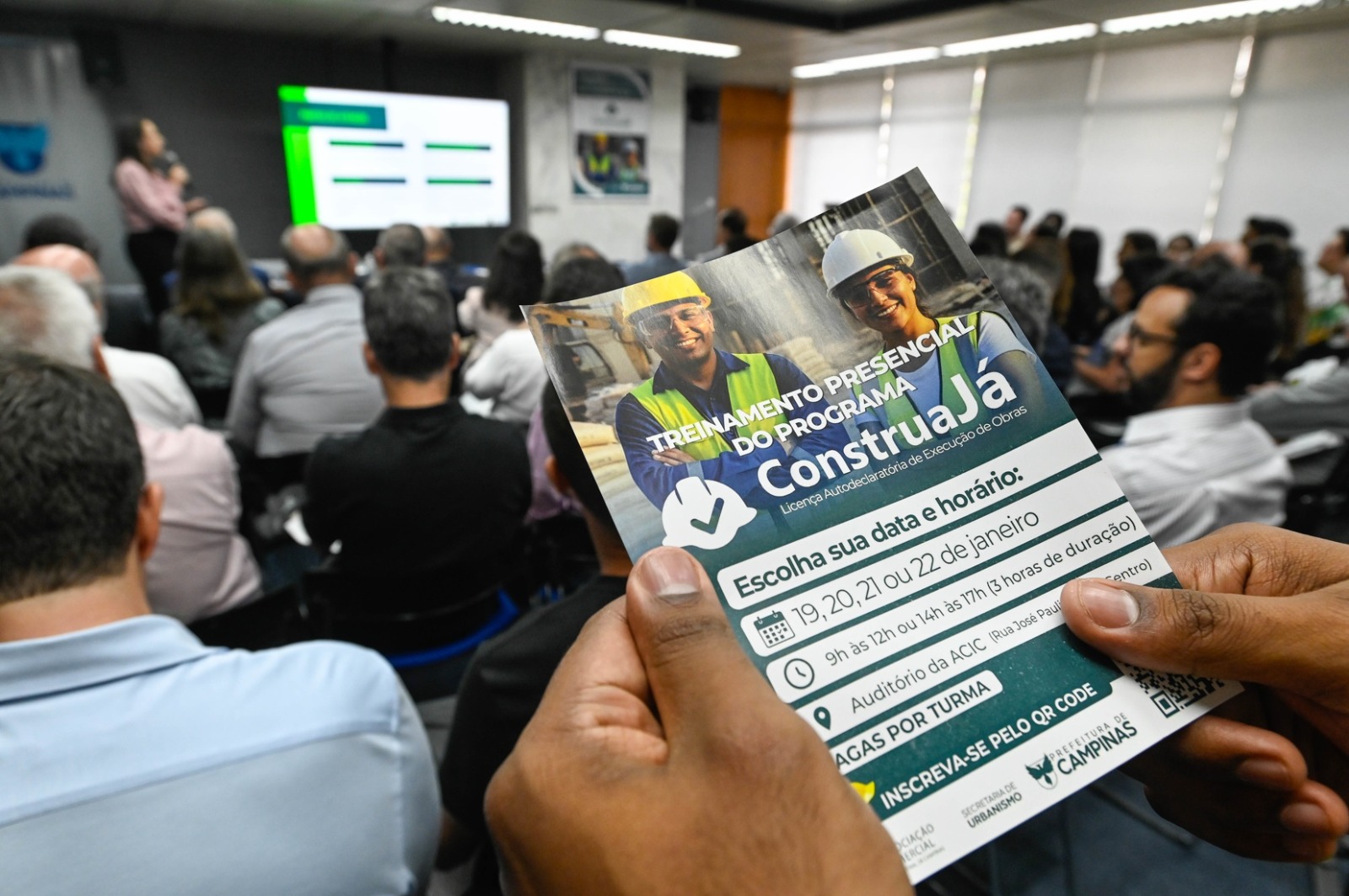Treinamento para uso do programa “ConstruaJá”, nos dias 19 a 22 de janeiro, está com inscrições abertas